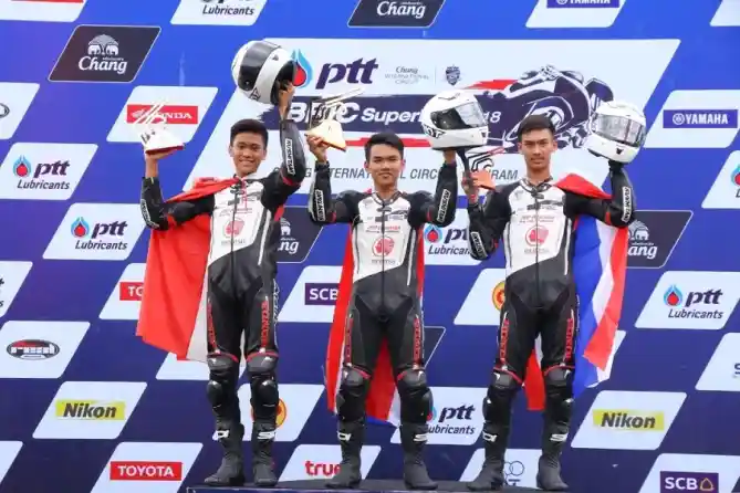 Honda Menang di Thailand