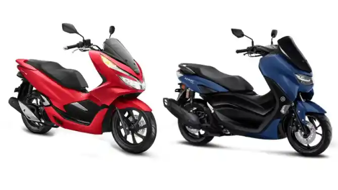 Honda PCX 150 dan Yamaha NMax 155