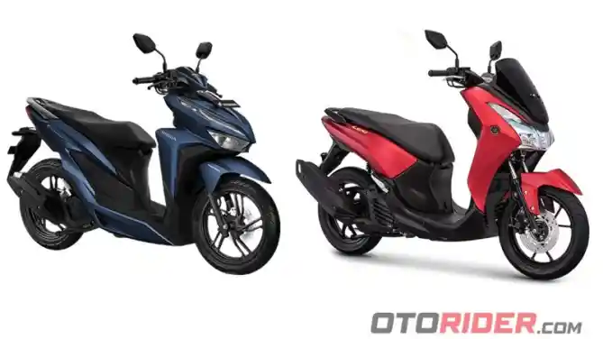 Honda Vario 150 vs Yamaha Lexi