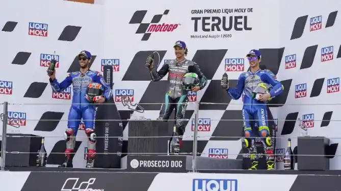 Joan Mir dan Alex Rins Suzuki Ecstar MotoGP