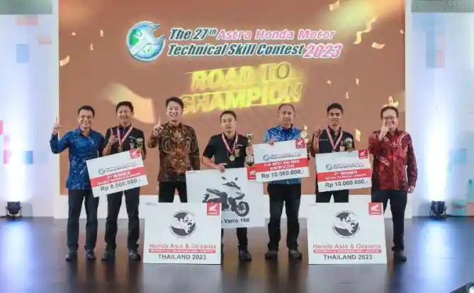 Juara AHM Technical Skill Contest 2023