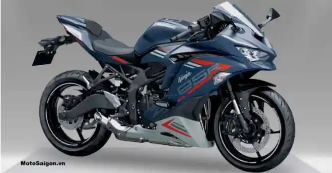 Kawasaki Ninja ZX-25R Blue-Grey