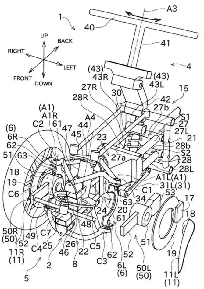 Kawasaki Roda Tiga