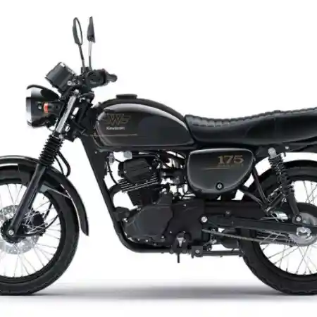 Kawasaki W175 Varian Terbaru Black Style Resmi Meluncur