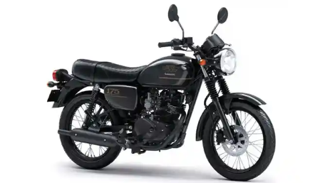 Kawasaki W175 Varian Terbaru Black Style Resmi Meluncur