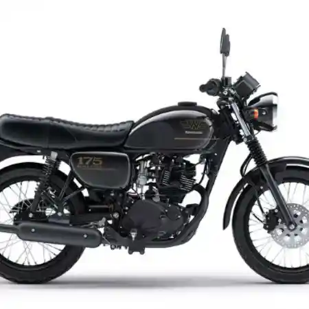 Kawasaki W175 Varian Terbaru Black Style Resmi Meluncur