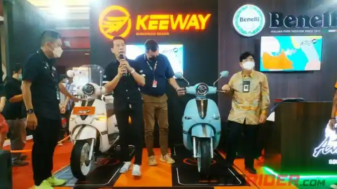 Keeway Shiny 150 Meluncur di IIMS