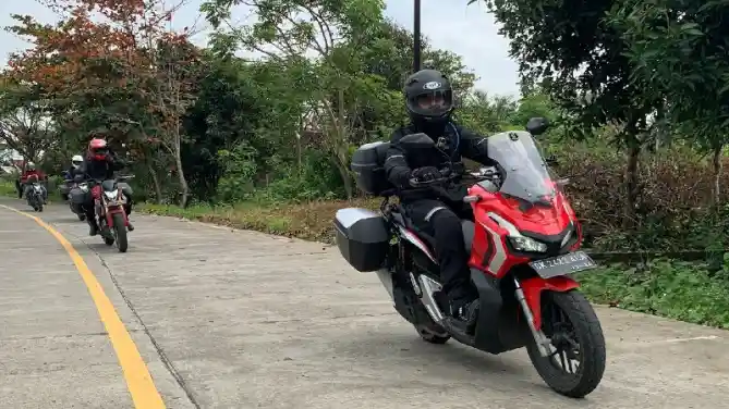 Kegiatan Touring Ekspedisi Nusantara 2021 (Honda ADV150 dan CB150R)