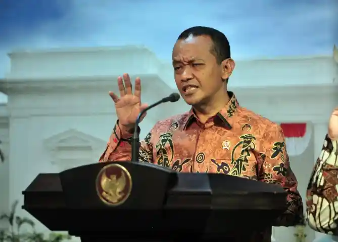 Menteri Investasi Bahlil