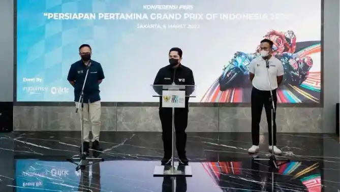 Konferensi Pers MotoGP Mandalika