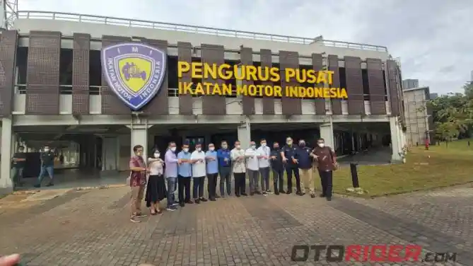 Konferensi Pers Persiapan Sirkuit Mandalika di MotoGP Indonesia