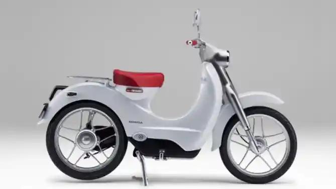 Konsep Motor Listrik Honda Super Cub