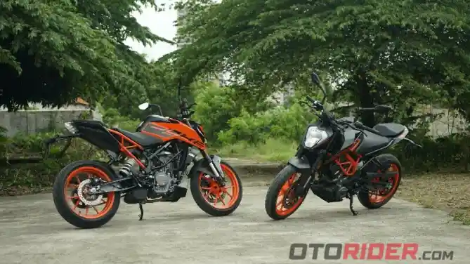 KTM Duke 200 dan Duke 250 2021