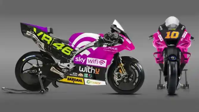 Livery khusus Luca Marini Sky VR46 Avintia Ducati