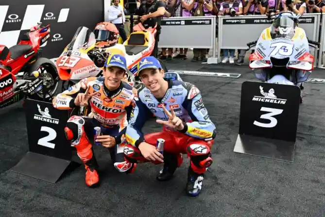 Marc Marquez dan Alex Marquez