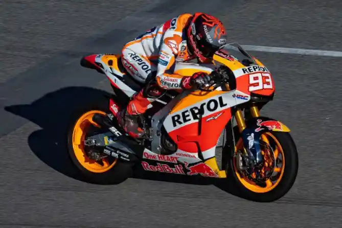 Marc Marquez Latihan Pribadi di Barcelona