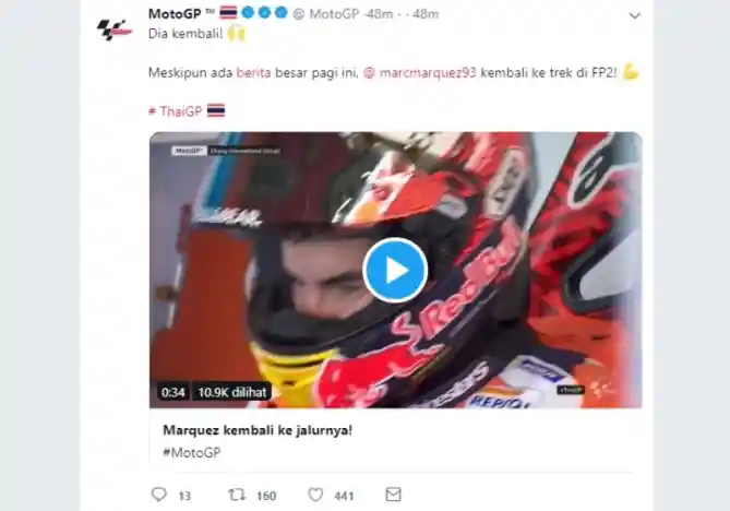 Marc Marquez MotoGP Thailand