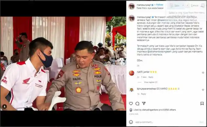 Mario Suryo Aji Balap Liar