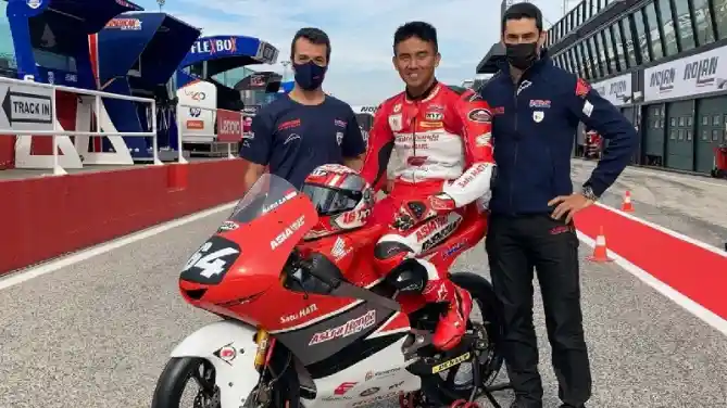 Mario Suryo Aji Honda Team Asia Moto3