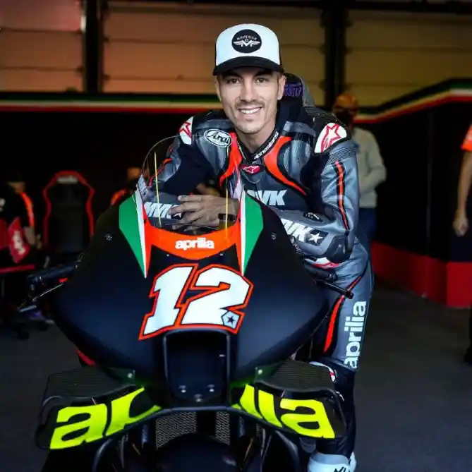 Maverick Vinales Aprilia RS-GP