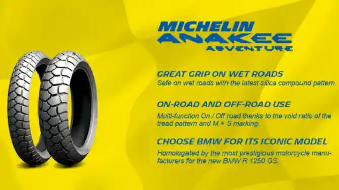 Michelin Power 5 dan Anakee Adventure