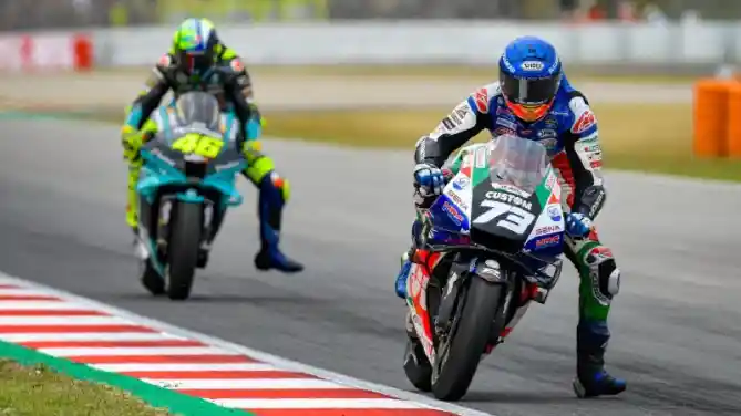 Miguel Oliveira, Alex Marquez, Valentino Rossi, Fabio Quartararo