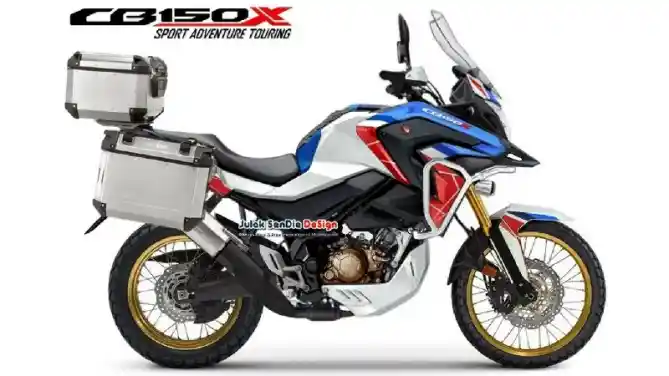 Modifikasi digital Honda CB150X 2021