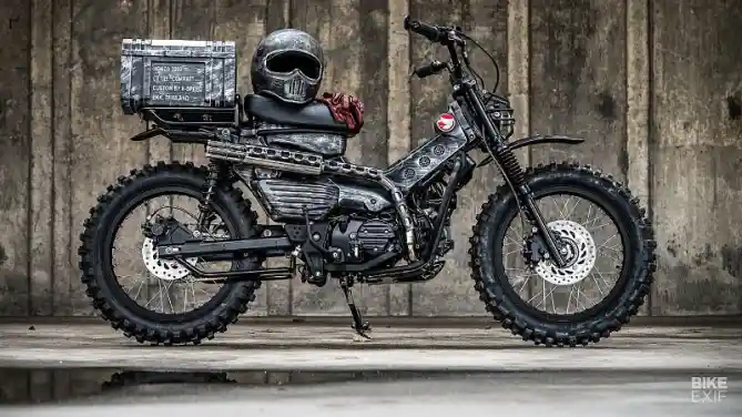 Modifikasi Honda CT125 Scrambler