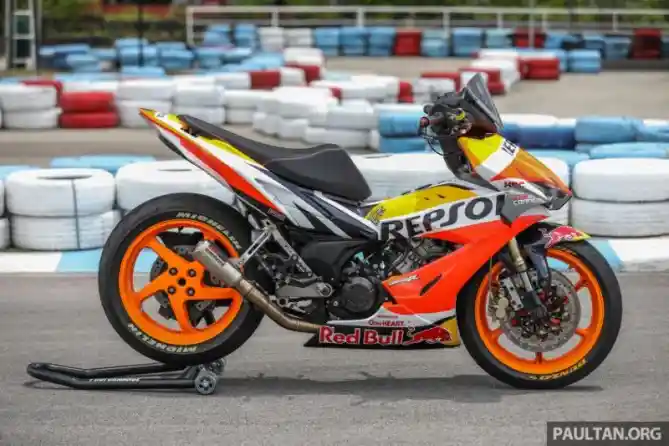 Modifikasi Honda Supra GTR150 Jadi RCV