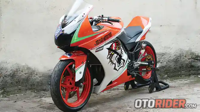 Modifikasi Ninja Karbu Beb D'Ace