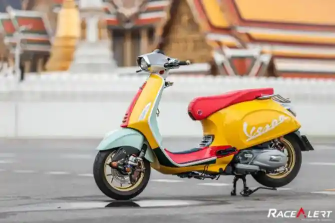 Modifikasi Vespa Sprint Menjadi Primavera Sean Wotherspoon