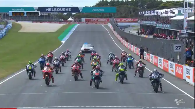 MotoGP Start Grid