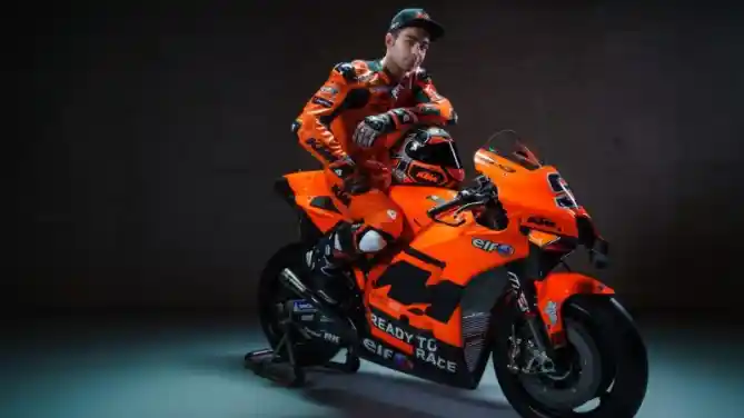 Motor balap KTM RC16 MotoGP 2021