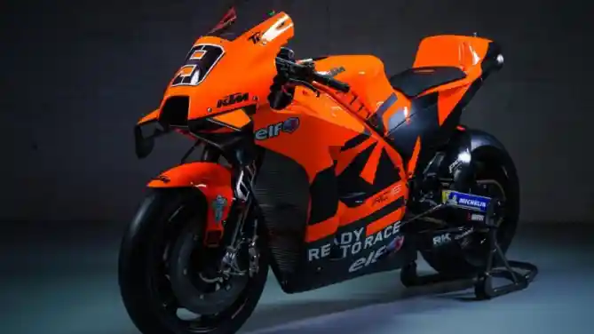 Motor balap KTM RC16 MotoGP 2021