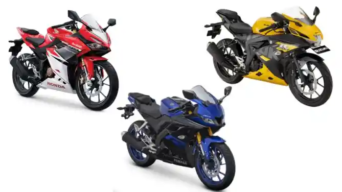 Motor Sport 150 cc: CBR150R 2021, R15, GSX-R150