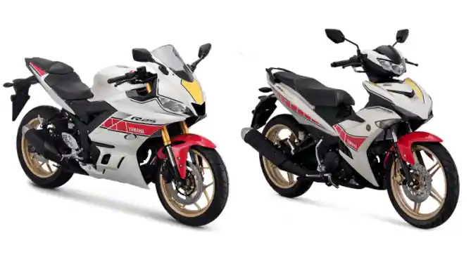 MX King, Aerox, YZF-R15, YZF-R25, XSR 155 Livery World Grand Prix 60th Anniversary