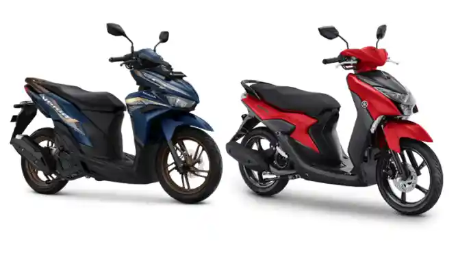 New Honda Vario 125 vs Yamaha Gear 125