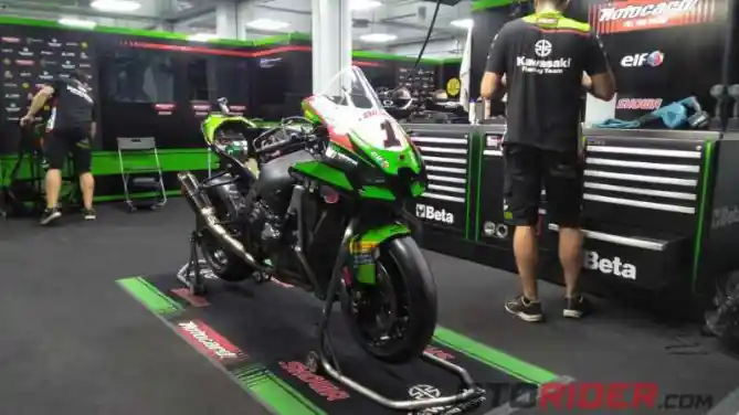 Paddock Tim WSBK 2021 dan Trek Sirkuit Mandalika