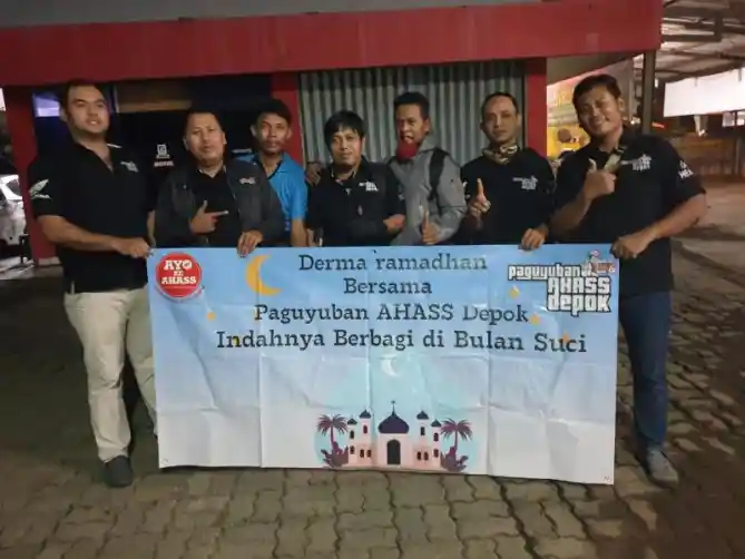 Paguyuban AHASS Depok Berbagi di Bulan Ramadhan