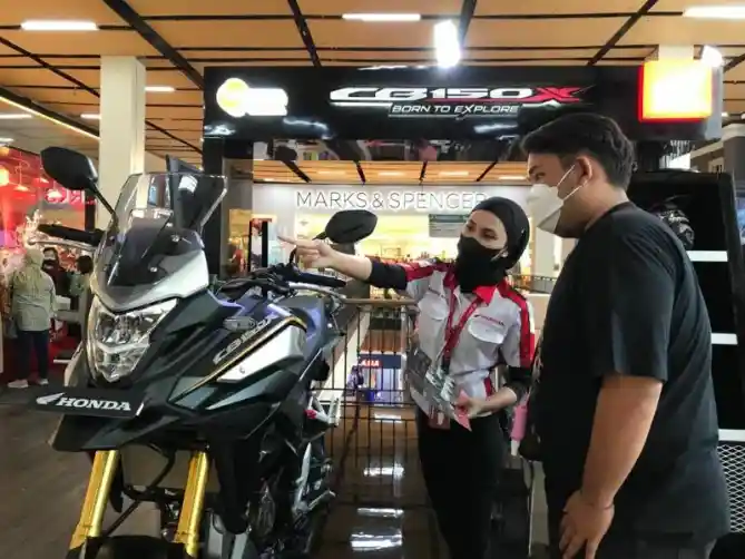 Pameran Honda CB150X Bandung