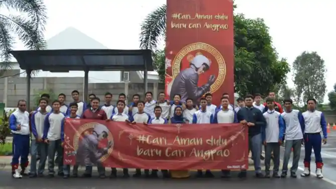 Pelatihan safety riding wahana honda