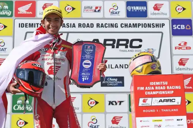 Pembalap Honda ARRC Buriram