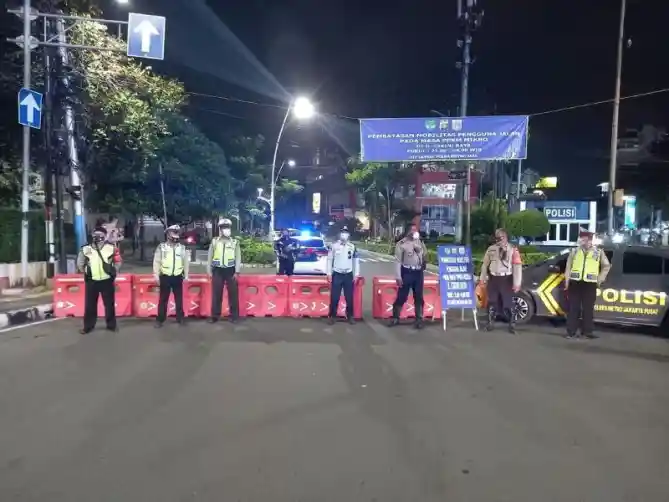 Pembatasan Ruas Jalan DKI Jakarta PPKM