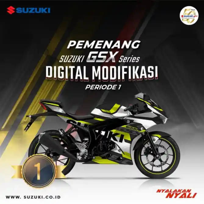 Pemenang Suzuki GSX Series Digital Modifikasi