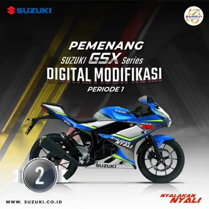 Pemenang Suzuki GSX Series Digital Modifikasi