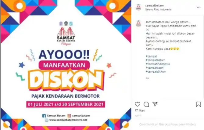 Pemutihan Denda Pajak Kendaraan di Daerah