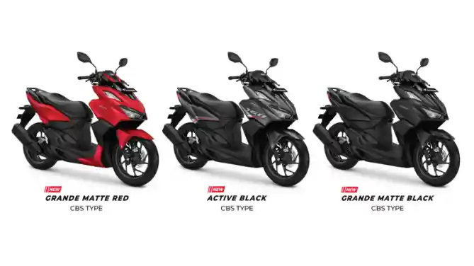 Piilihan Warna All New Honda Vario 160