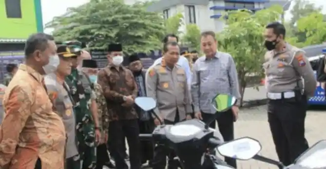 Polda Jatim akan Gunakan Motor Listrik Saat Patroli Malam Tahun Baru