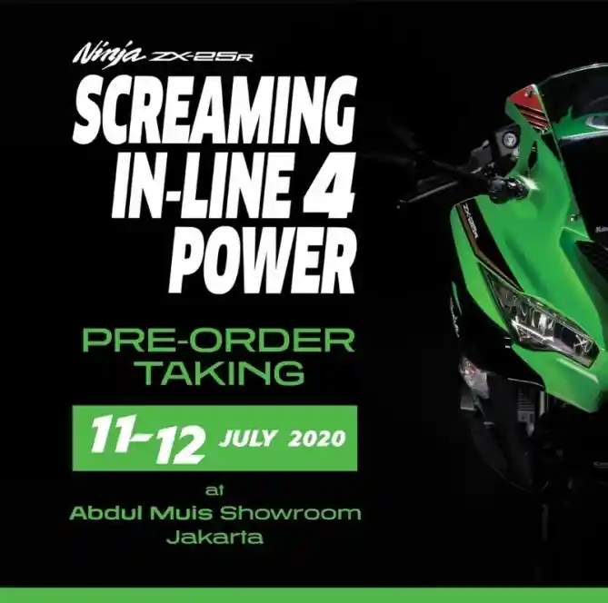 Pre Order Kawasaki Ninja ZX-25R