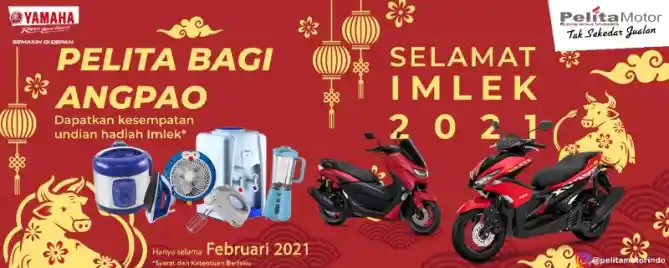 Promo Imlek motor Yamaha 2021